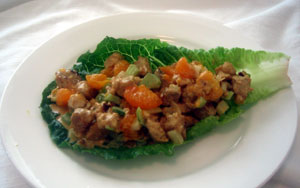 curry tempeh salad