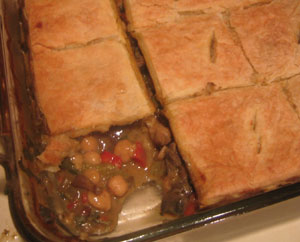 chickpea pot pie