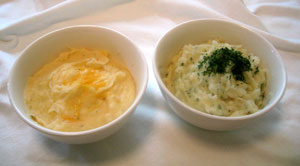 mashed potatoes