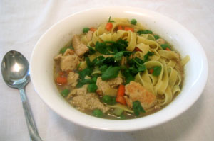 Tofu Noodle Soup