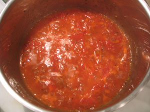 fresh tomato sauce