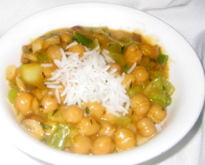 Chickpea Etouffee