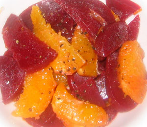 beets and oranges salad