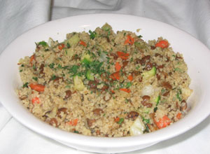 couscous with lentils