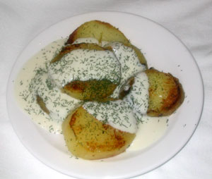 fried potatoes