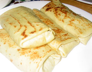 stuffed crepes