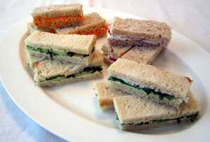 tea sandwiches