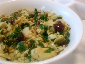 grilled artichoke salad