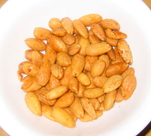 roasted almonds